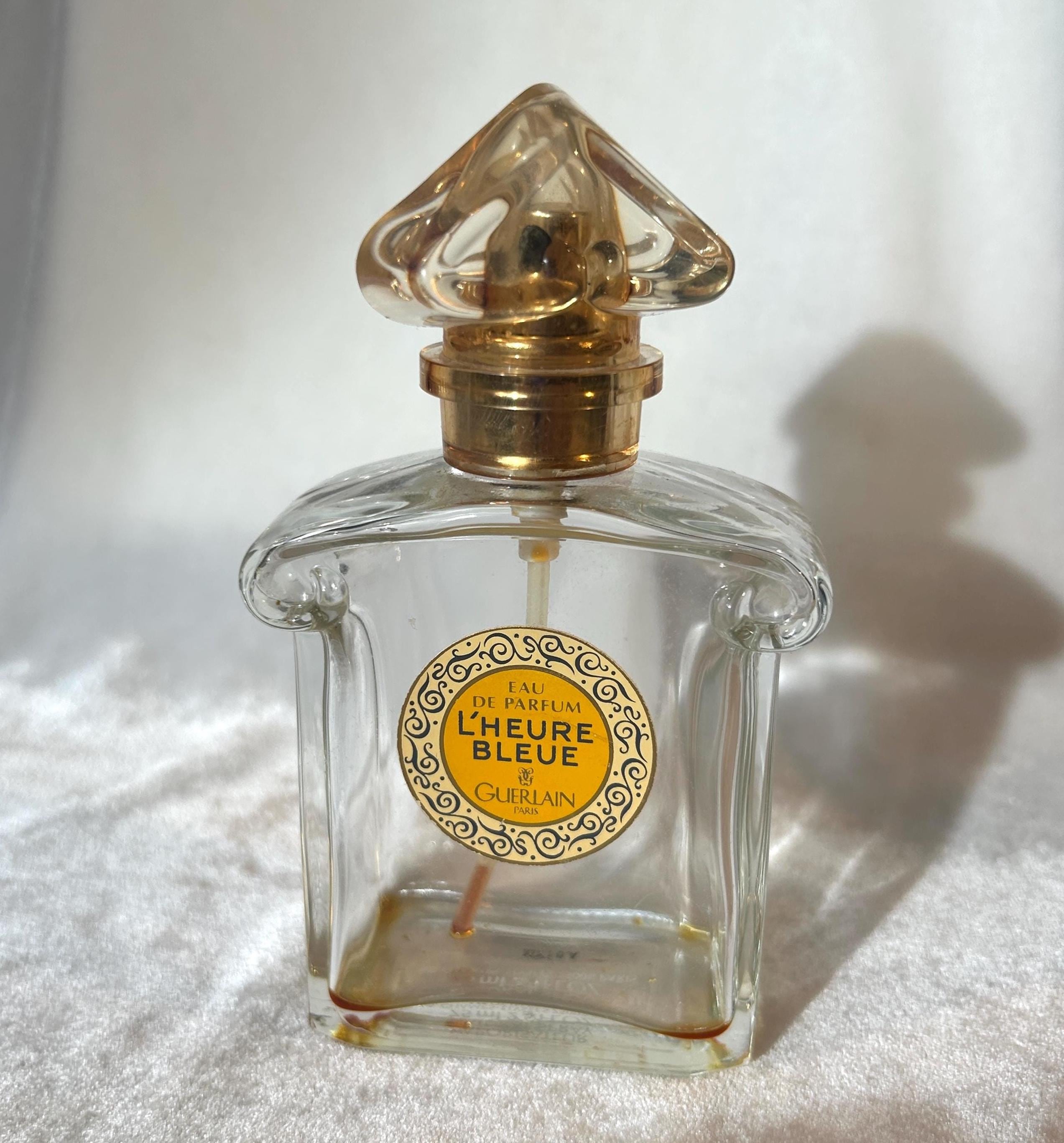 ヴィンテージ ゲラン ルール ブルー香水ボトル - Etsy 日本