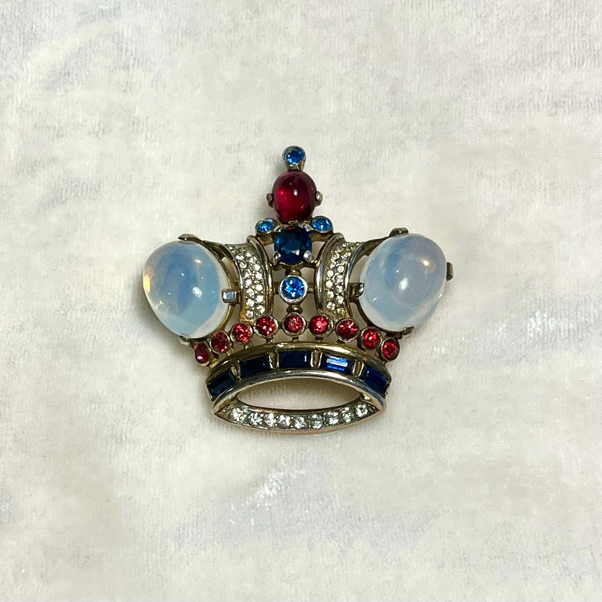 Vintage Crown Trifari Jewelry - Etsy