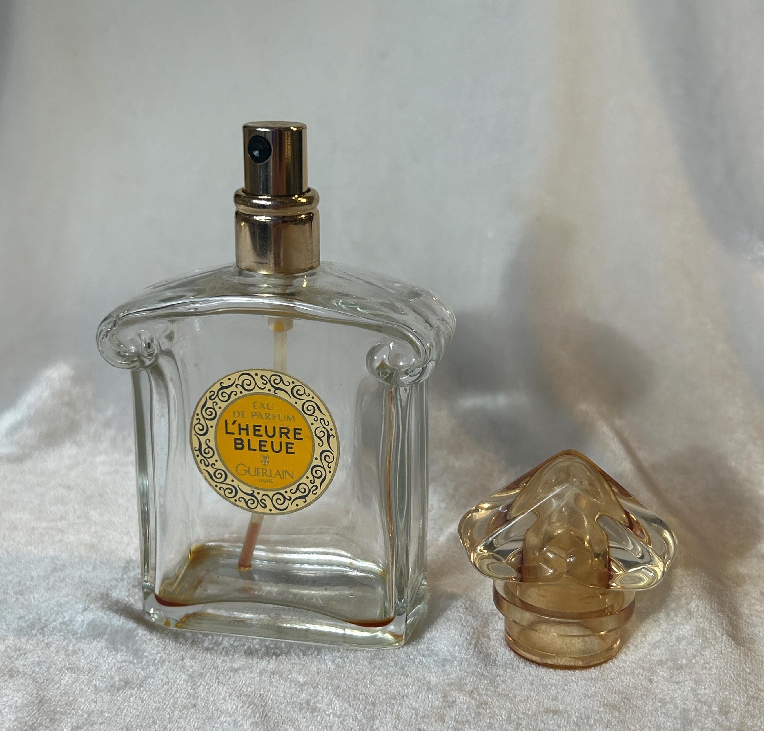 ヴィンテージ ゲラン ルール ブルー香水ボトル - Etsy 日本