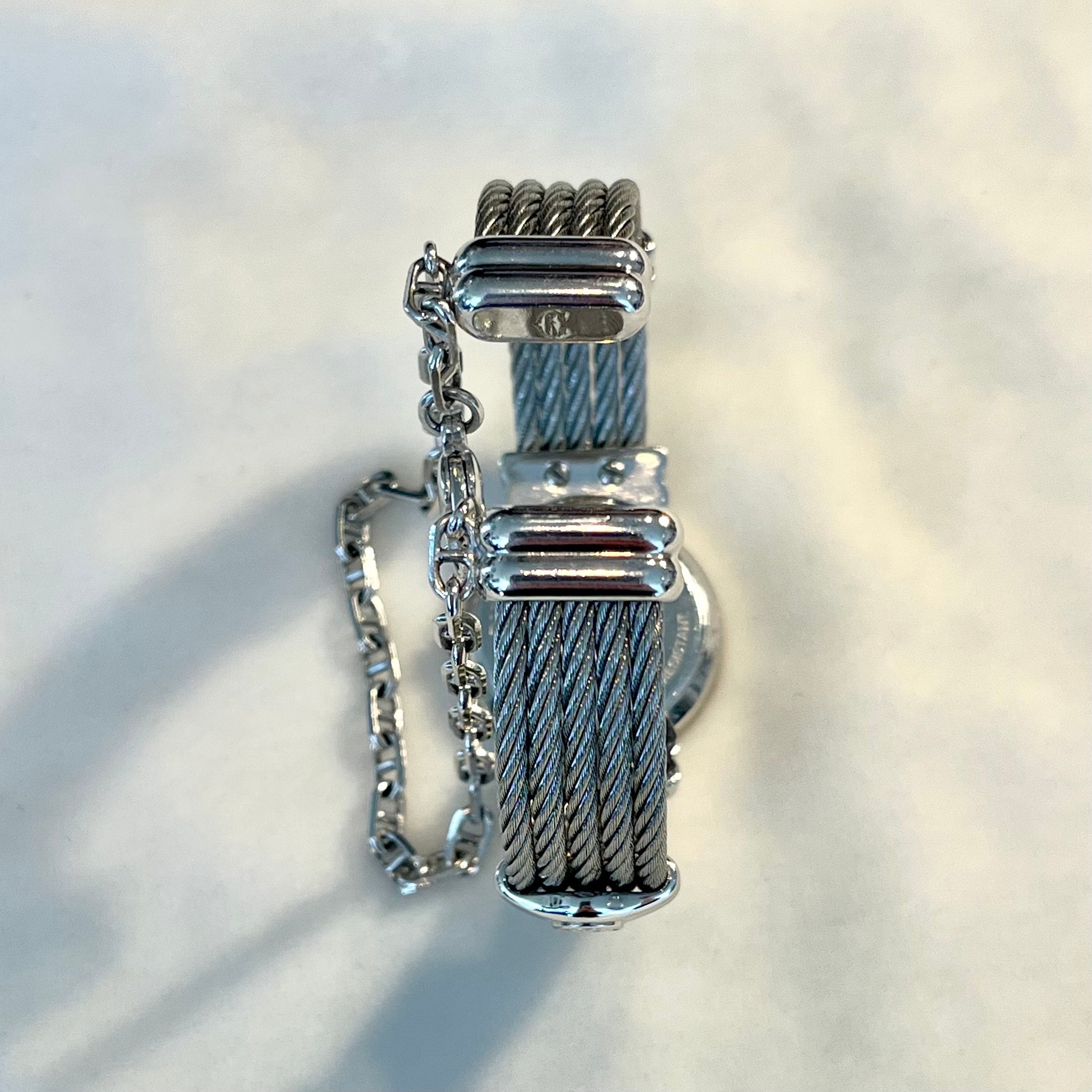 PHILIPPE CHARRIOL ブレスレットウォッチ Exquisite Philippe Charriol Sterling Silver and Diamond