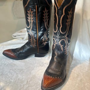 Vintage Tony Lama Boots - Etsy