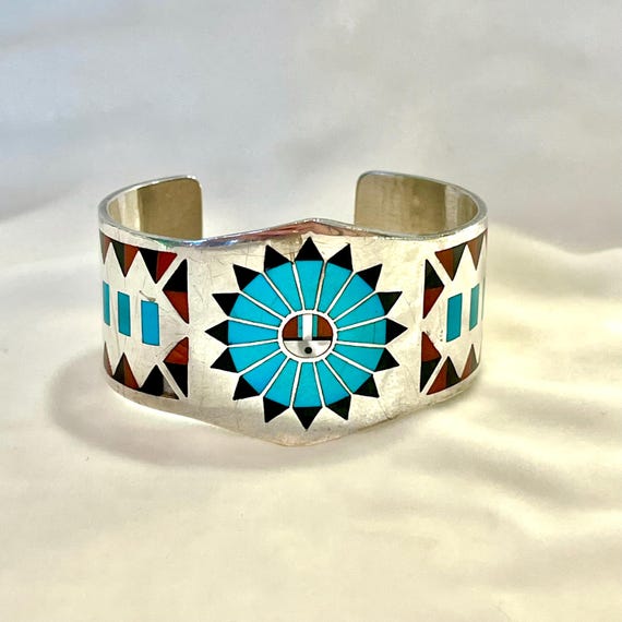 【10％OFF】 Cuff Silver Sterling Fantastic Bracelet Zuni Renowned by アクセサリー
