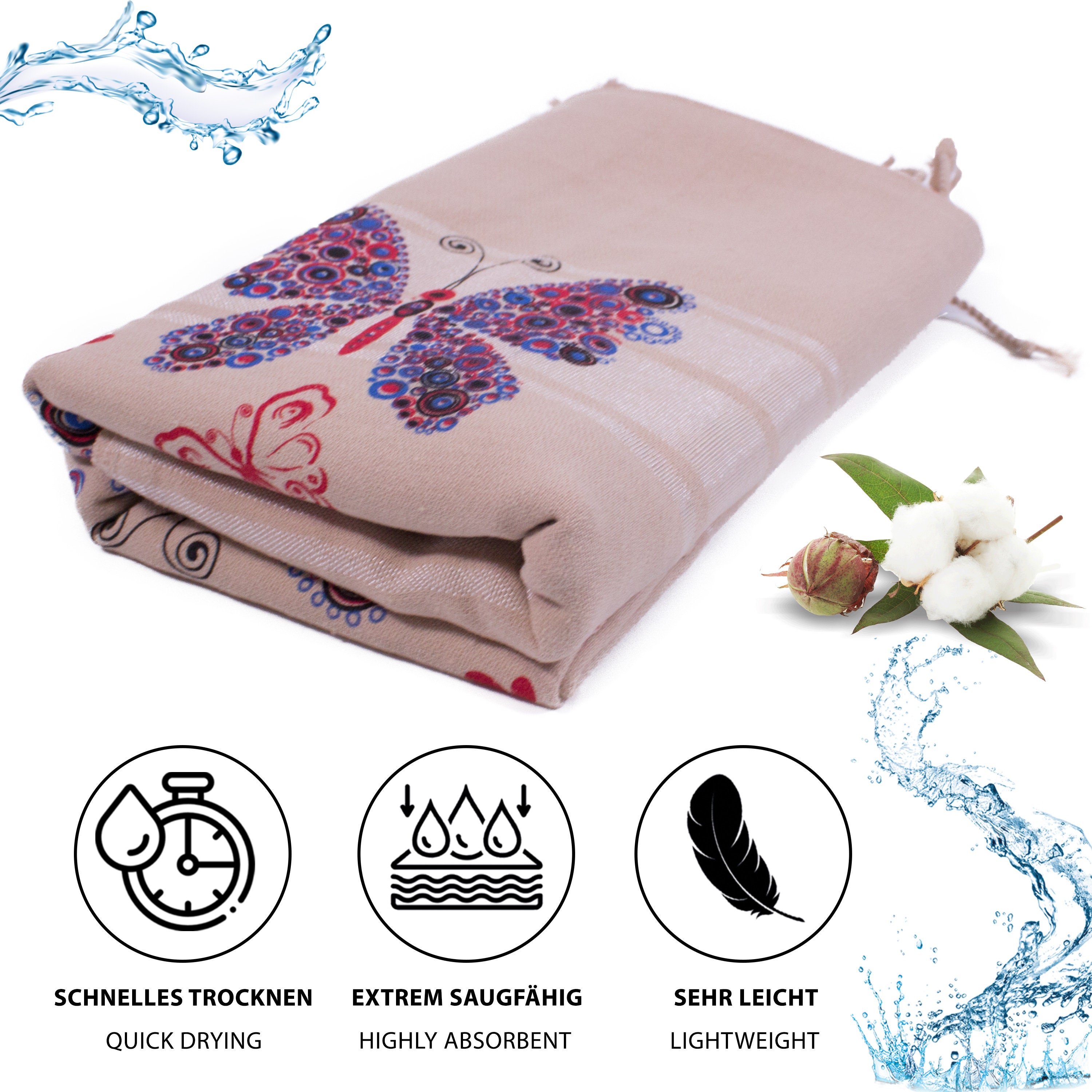 Beach Towel XXL Bath Towel Sauna Towel Pareo Peshtemal Etsy UK