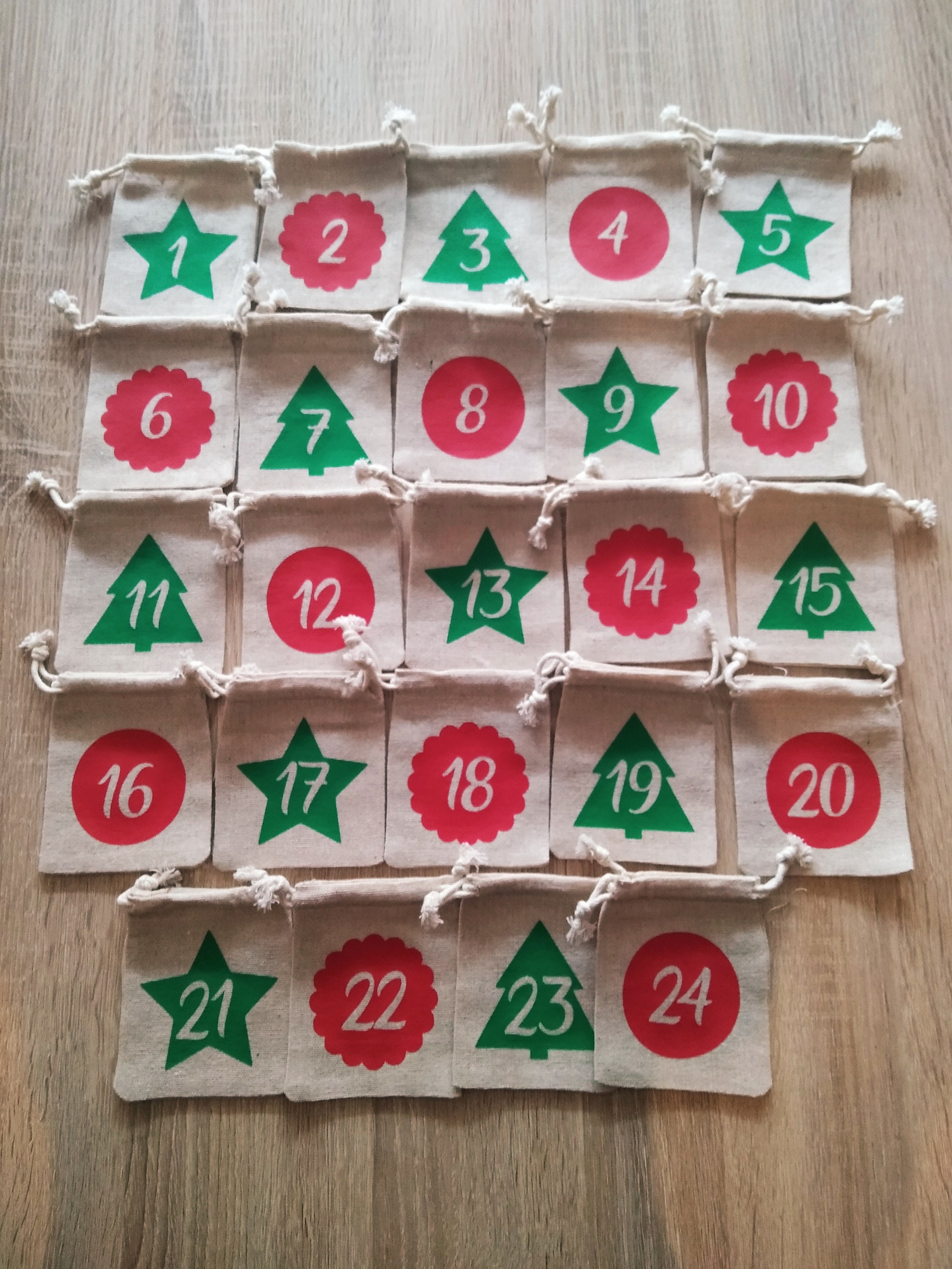 Advent Calendar to Complete Personalize Christmas Etsy