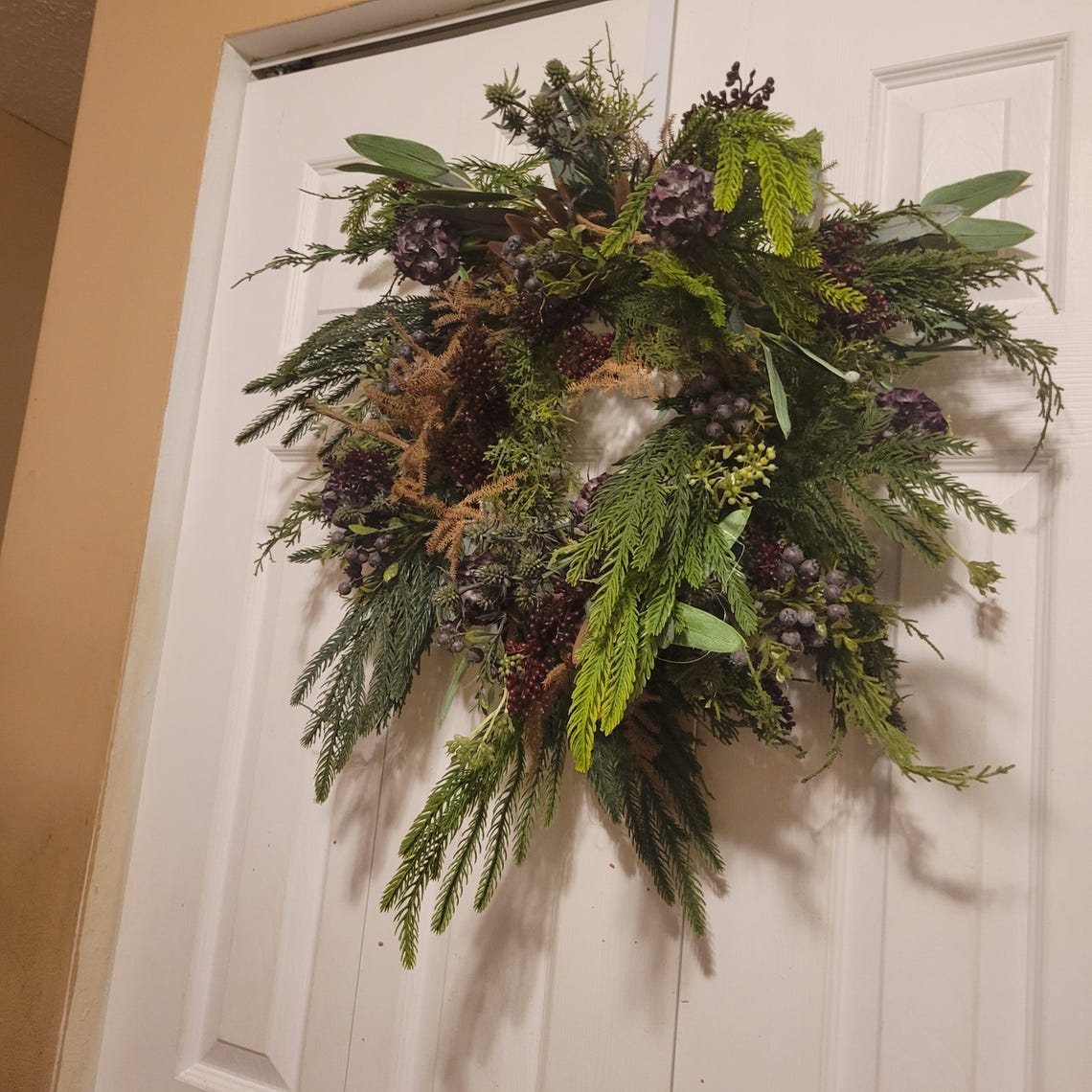 Everyday, Year Round, Winter Wreath, Not Christmas, XL Front Door ...