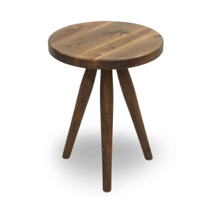 Mid Century Modern Style Walnut Side Table