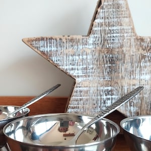 4 Vintage 18/8 Stainless Steel Coupes with Spoons. French Footed Dessert Coupes. Ice Cream Bistro Style Cups. Elegant Pudding Bowls & Spoons