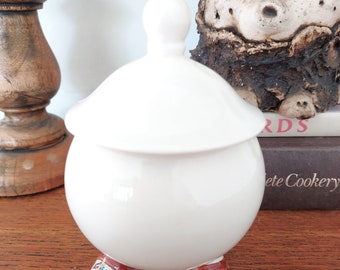 Vintage Walking Ware Sugar Bowl or Preserves Pot. Vintage