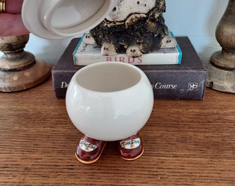VTG Carlton Walking Ware Lustre Pottery Sugar Creamer Set