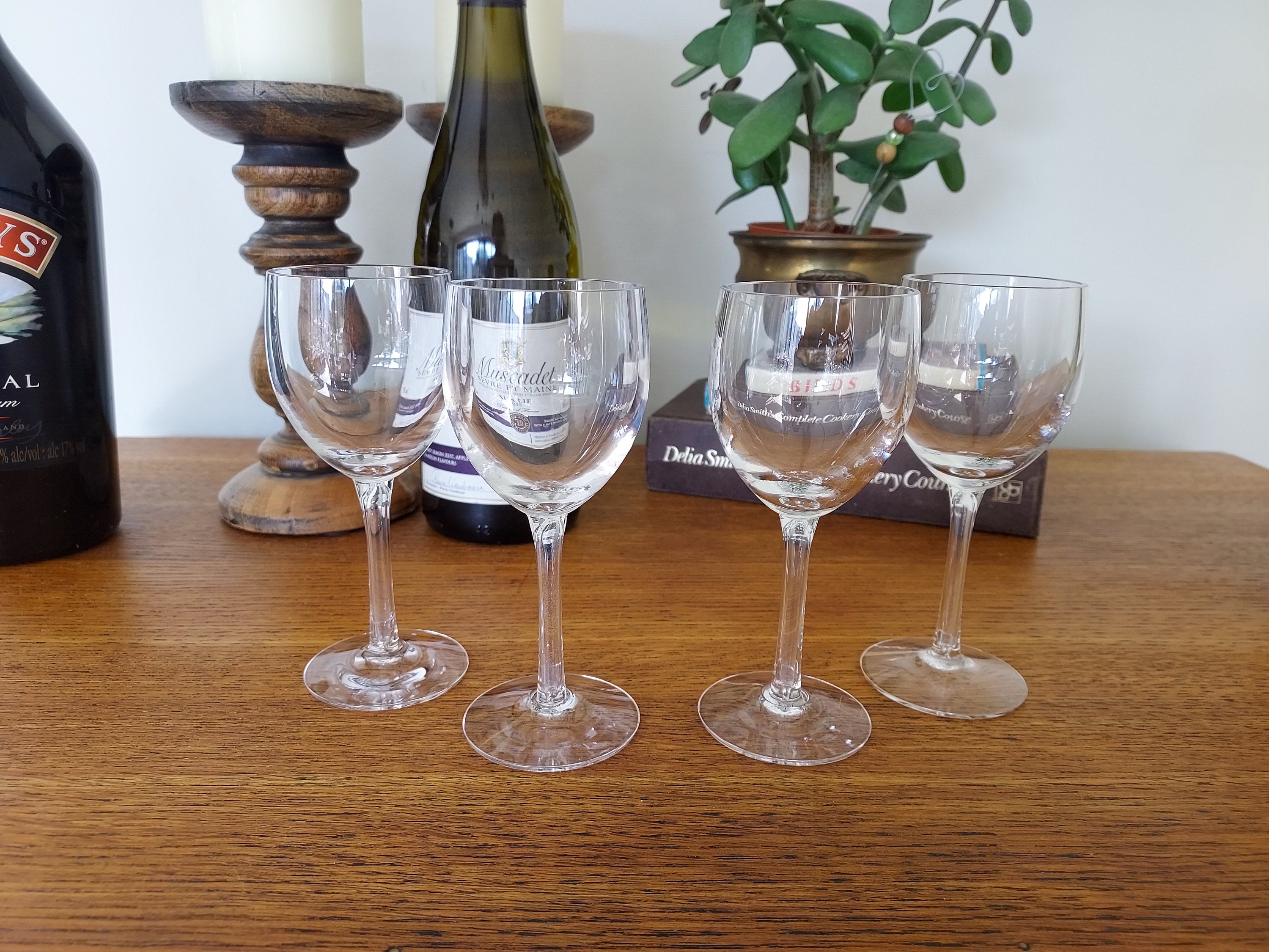 Four Vintage Wedgewood Liqueur Glasses. Lead Crystal Wine Etsy UK