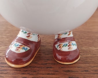 Vintage Walking Ware Lidded Pot: Carlton Ware Sugar Bowl With