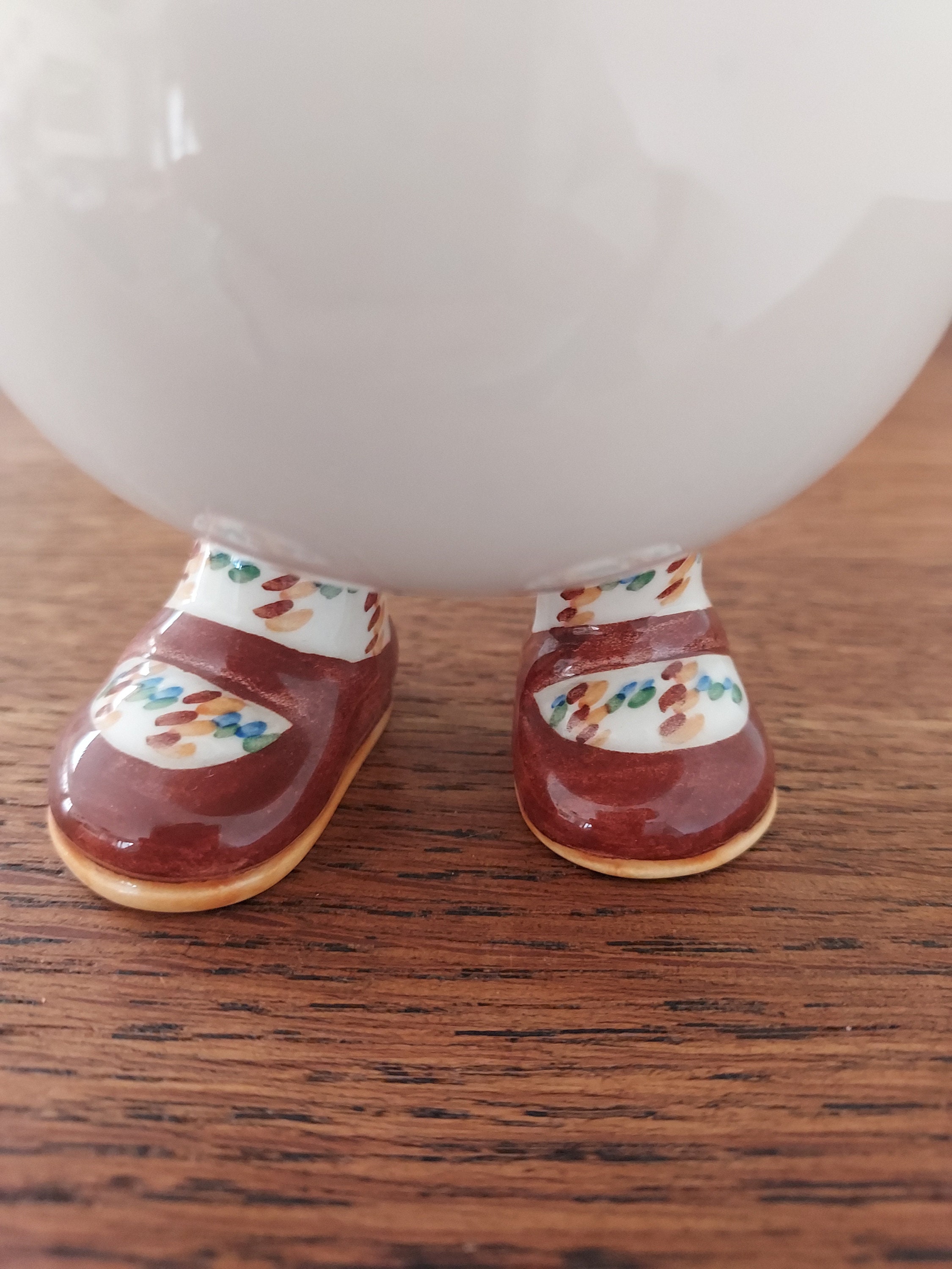 VTG Carlton Walking Ware Lustre Pottery Sugar Creamer Set