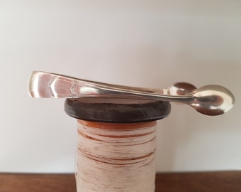 Vintage Silver Plate Sugar Tongs. Art Deco Sugar Nips by EH Parkin English Silversmiths