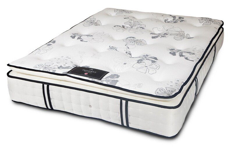 President Pillow Top 3000 Pocket Sprung Memoryfoam Mattress Etsy