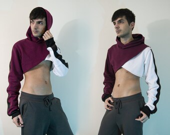 hoddie crop top
