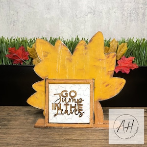 Fall Leaf Frame for 4.25" Tiles, Fall Sign, Fall Glowforge, Fall Cut file, Fall SVG, Fall Decor, Glowforge, Fall Laser Files, Glowforge