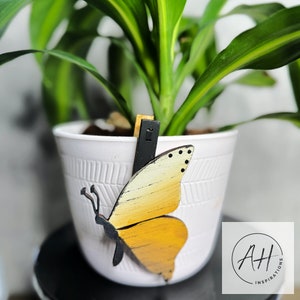 Archivo de corte de percher de maceta colgante decorativo, Critter Laser Pot Sitter SVG, decoración de plantas leñosas Glowforge, decoración de plantas de interior para amantes de las plantas