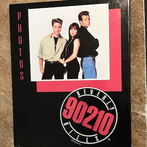 Vintage 1991 90210 Photo Album Brenda Brandon Dylan Made In USA Ring Binder