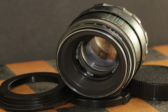 Helios 44 2 58mm F 2 Helios 44 2 M42 Lens Canon Eos 5d Etsy