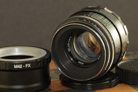 Helios 44 2 58mm F2 Russian Lens Adapter For Fujifilm Fx Etsy