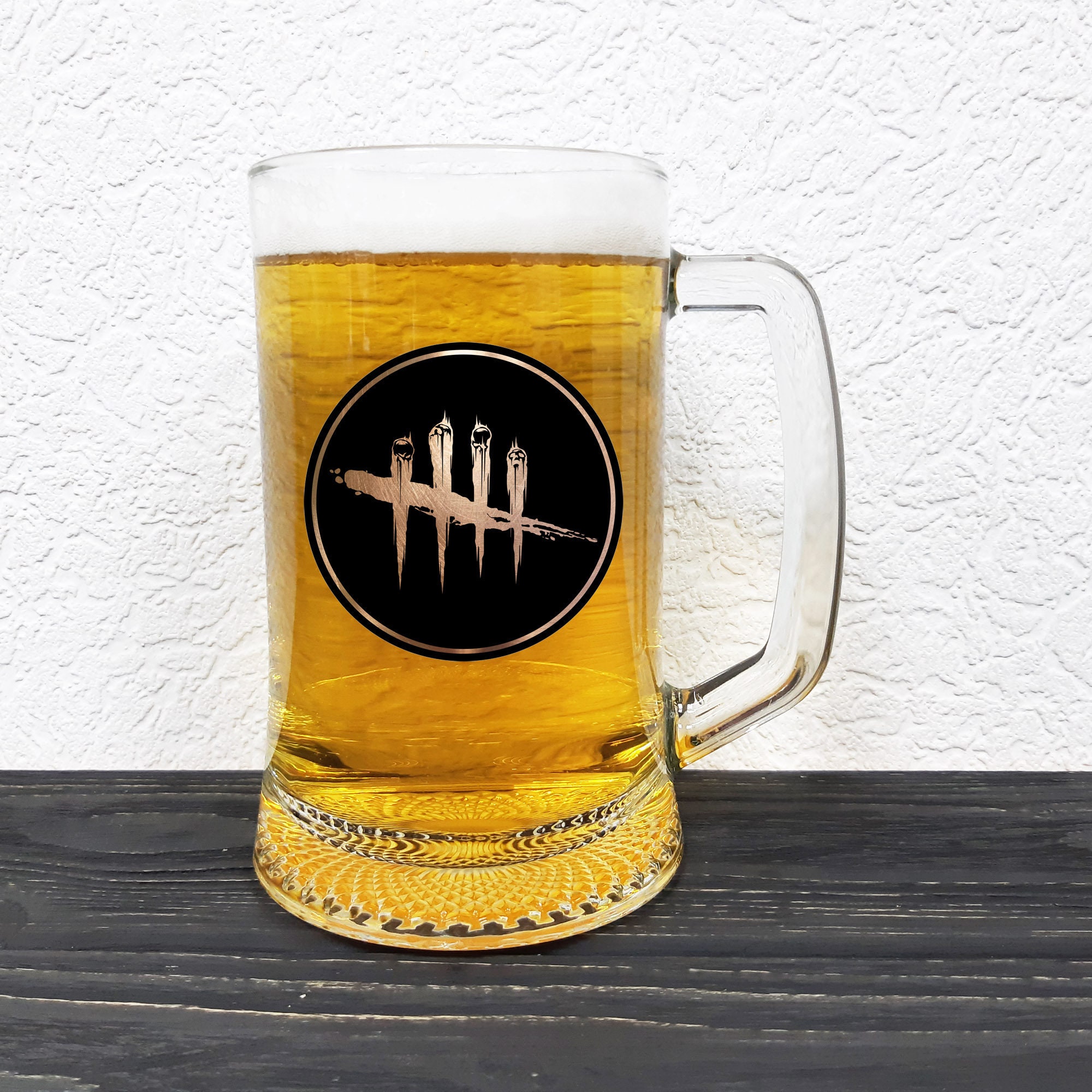 Dead by Daylight Beer Stein - Gift For Him - Gamer Gifts - Personalized Beer Mug - Geek Groomsmen Gift - Gift Ideas For Men