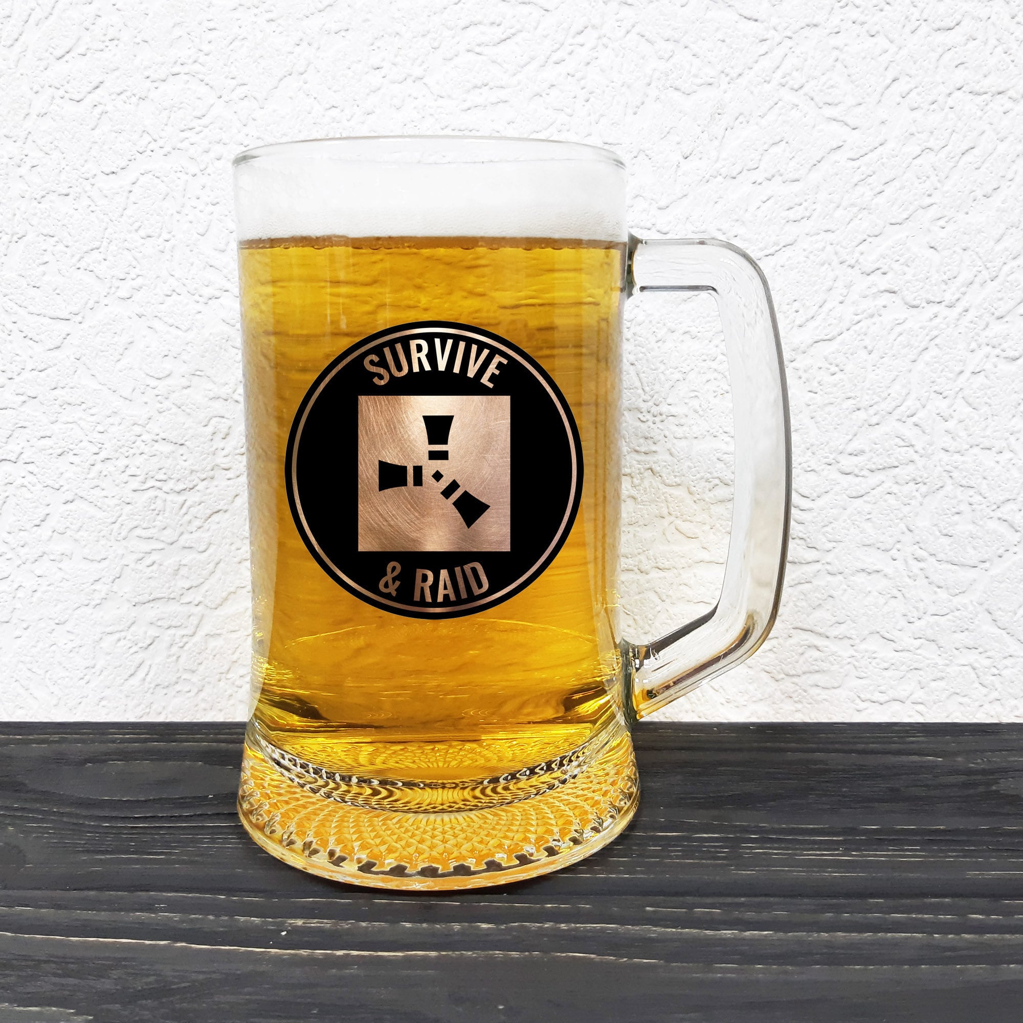 Rust Beer Stein Gift For Him Gamer Gifts Personalized Etsy