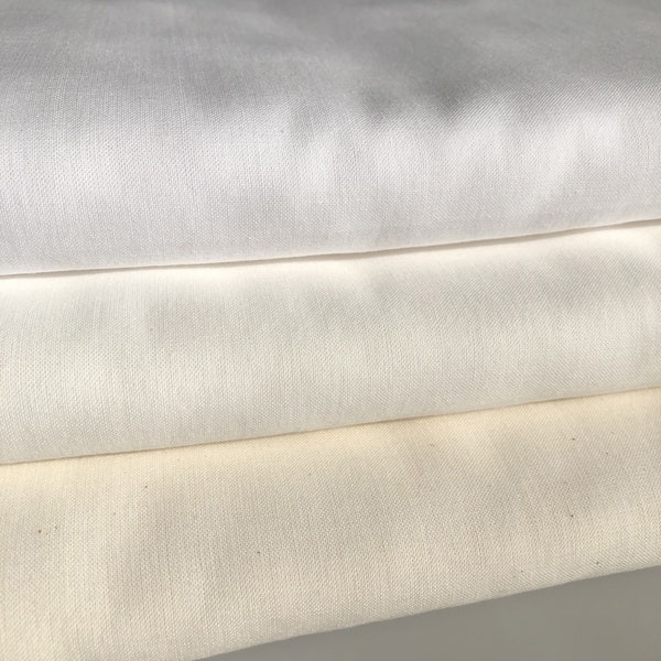 Japanese tenugui towel  white solid sarashi "OKA"  3 color/Cotton 100% /Good for dye shibori, yukata kitsuke/Made in Japan