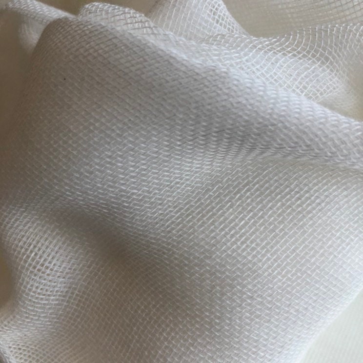 Mosquito Netting White 60 Wide Polyester Fabric by the Yard (8385T-3D)