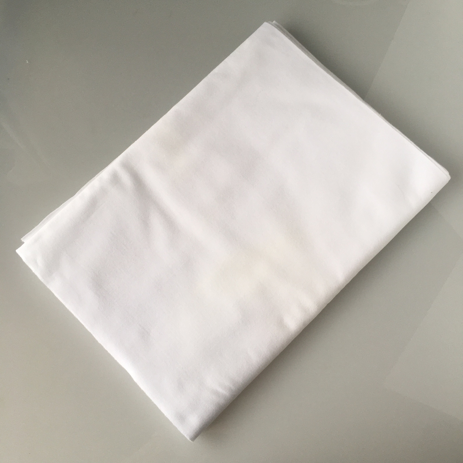 Japanese Tenugui Towel White Solid Sarashi oka - Etsy