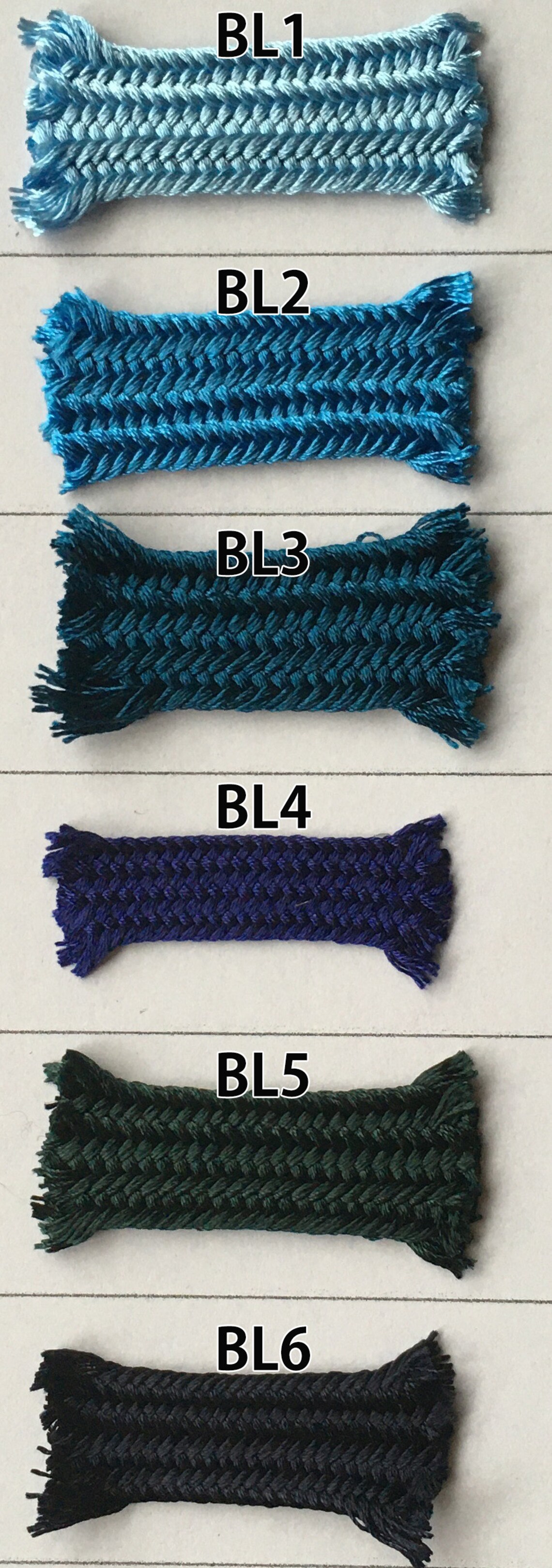 Silk Round Cord Kumihimo 7mm 1m Japanese Silk Cord Etsy