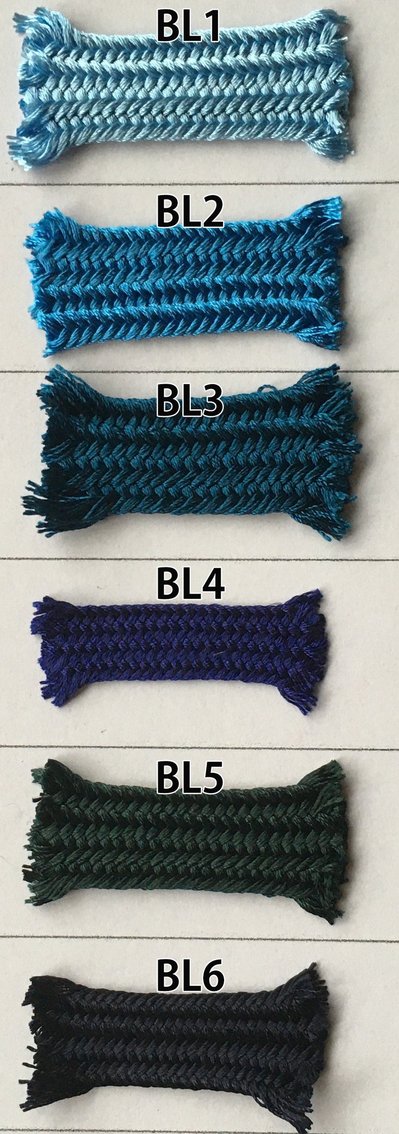 Pure Silk Round Braided Cord Kumihimo 3mm Japanese Silk Cord Etsy