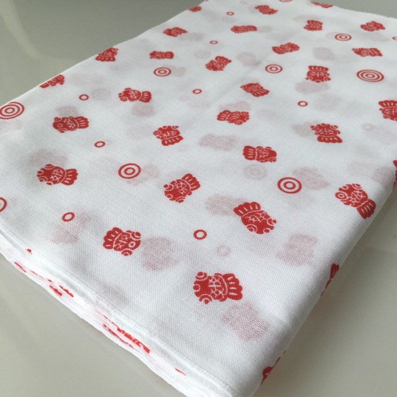 Japanese Tenugui Towel Fabric Uncut Japanese Traditional Etsy