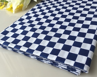 Tenugui roll Tenugui towel Japanese traditional pattern "Checkered pattern"  /Cotton 100% / Made in Japan / 90cmx 33cm