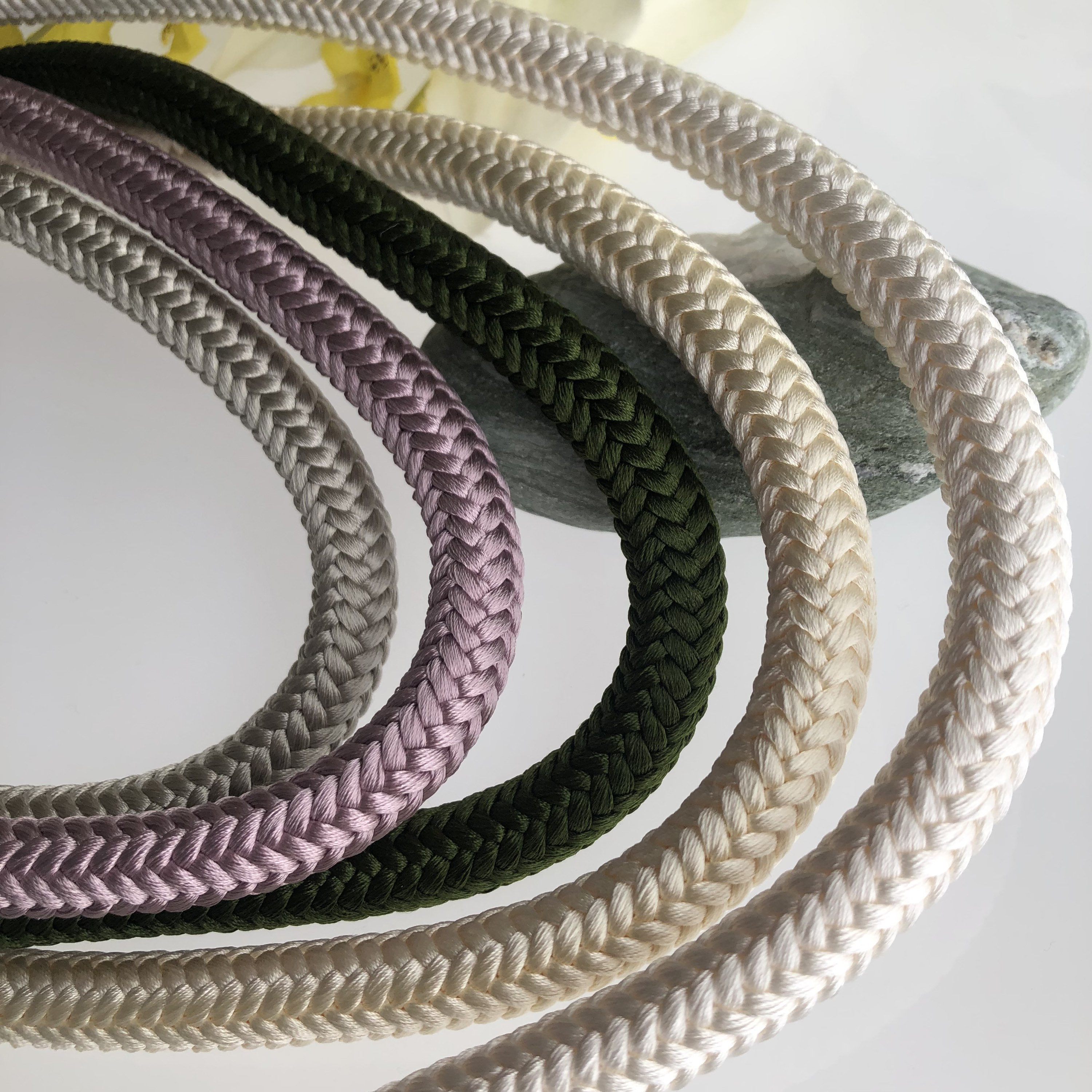 Silk Round Braided Cord Kumihimo Shinobi No O 2meters / 忍緒