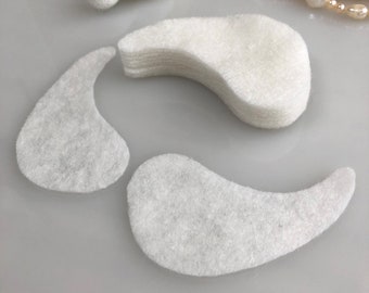 Pure Silk 100%  Eye Corner Care Pads felted non-woven made in Japan