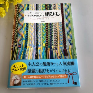 The easiest! Kumihimo: Fun and Beautiful making with Kumihimo Discs and Plates/Japanese kumihimo thread braiding Book