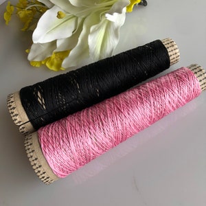 Silk twisted thread 0.8mm  50m Japanese silk cord /MADE in JAPAN