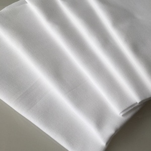 Japanese tenugui towel white solid blank/Cotton 100% /Good for dye shibori /Made in Japan/13inch x 35.5inch/