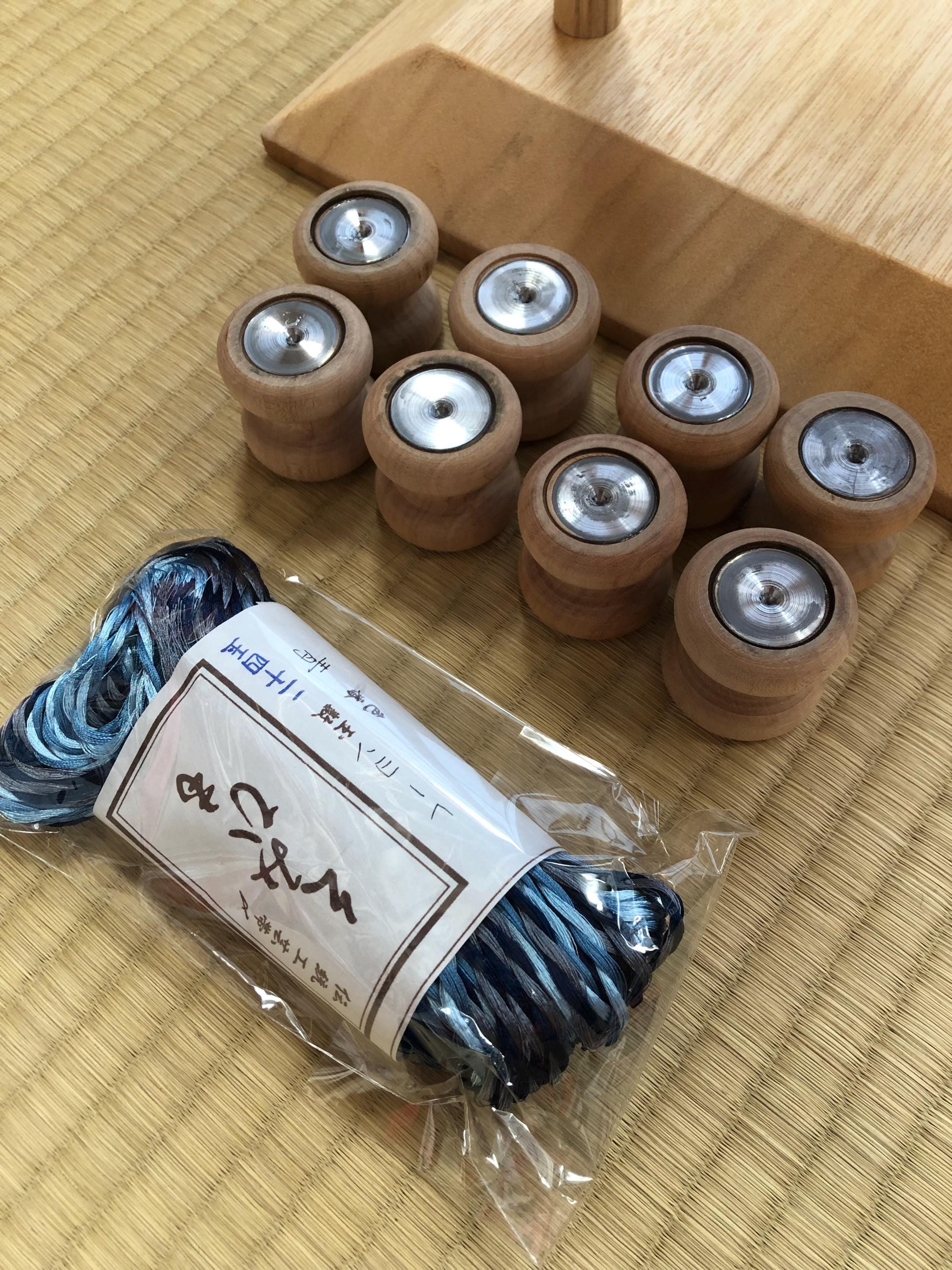 DIY Assembled 10inch Round Stand Marudai (with Thread for Practice) Set ...