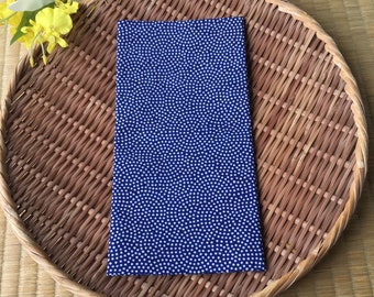 Japanese tenugui towel fabric Japanese traditional pattern "Same komon"  /Cotton 100% / Made in Japan