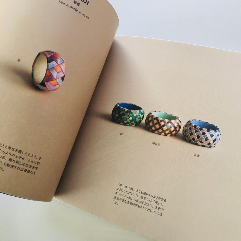 The Lovely Kaga Silk Thimble /japanese Embroidery Book / Etsy