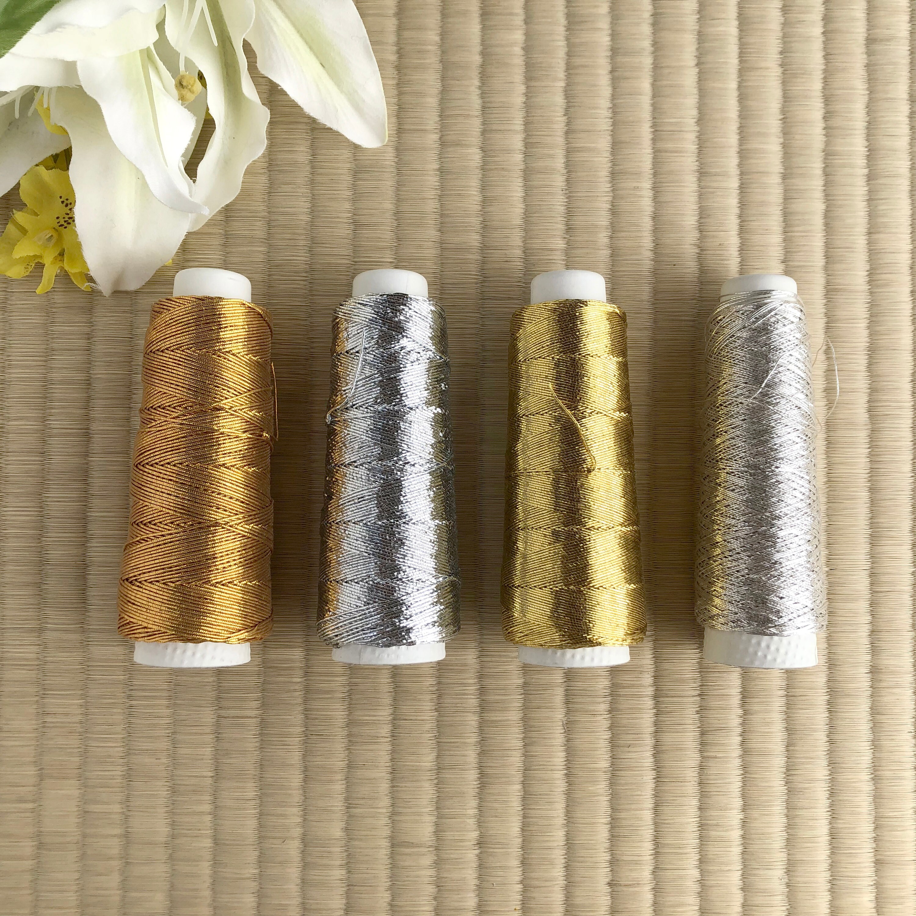 Japanese High-quality THICK Embroidery Thread Cord Gold