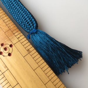 Sageo cord 11mm thickness 3mm 240cm/MADE in JAPAN/ Japanese samurai sword silk cord/ Sword Cord Sword Straps image 3