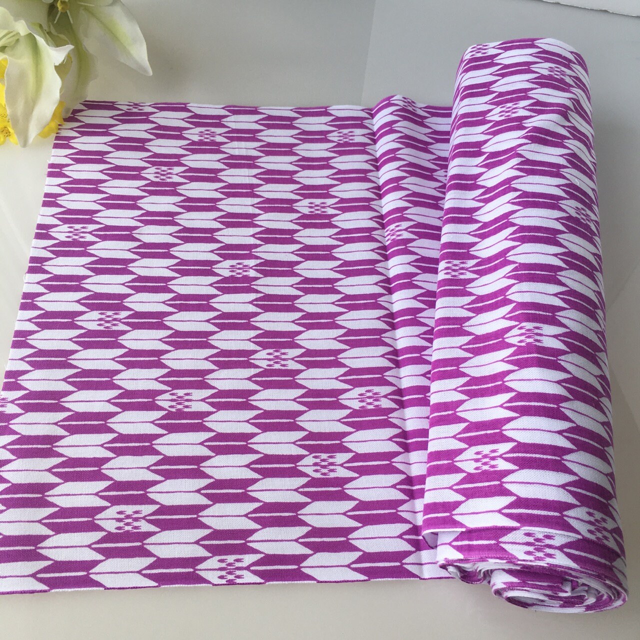 Japanese Tenugui Towel Uncut Japanese Traditional Pattern
