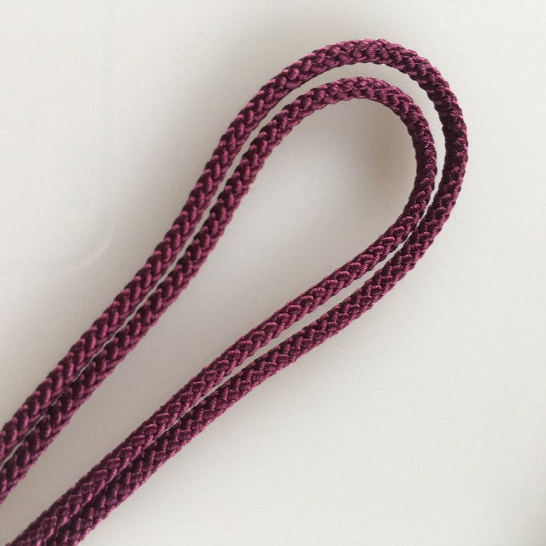 Silk Round Braided Cord Kumihimo 2mm Japanese Silk Cord Etsy
