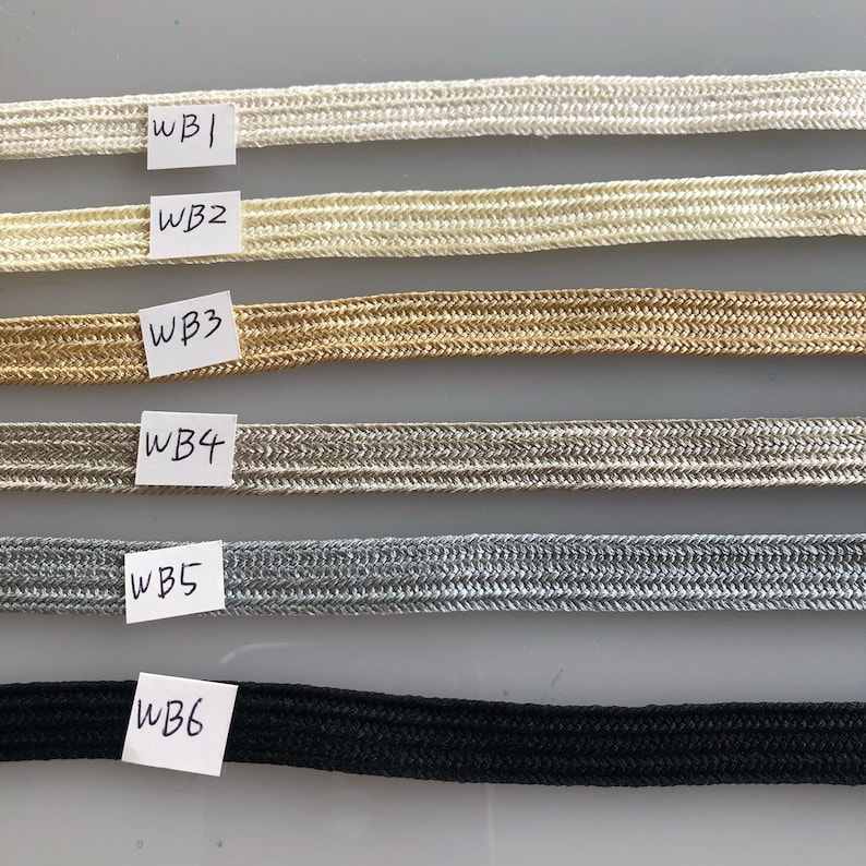 Sageo cord 11mm thickness 3mm 240cm/MADE in JAPAN/ Japanese samurai sword silk cord/ Sword Cord Sword Straps image 7