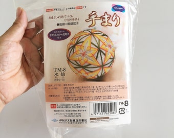 Olympus Temari Kit Japanese embroidered thread ball: Narcissus TM-8 (with  instructions in Japanese) made in Japan