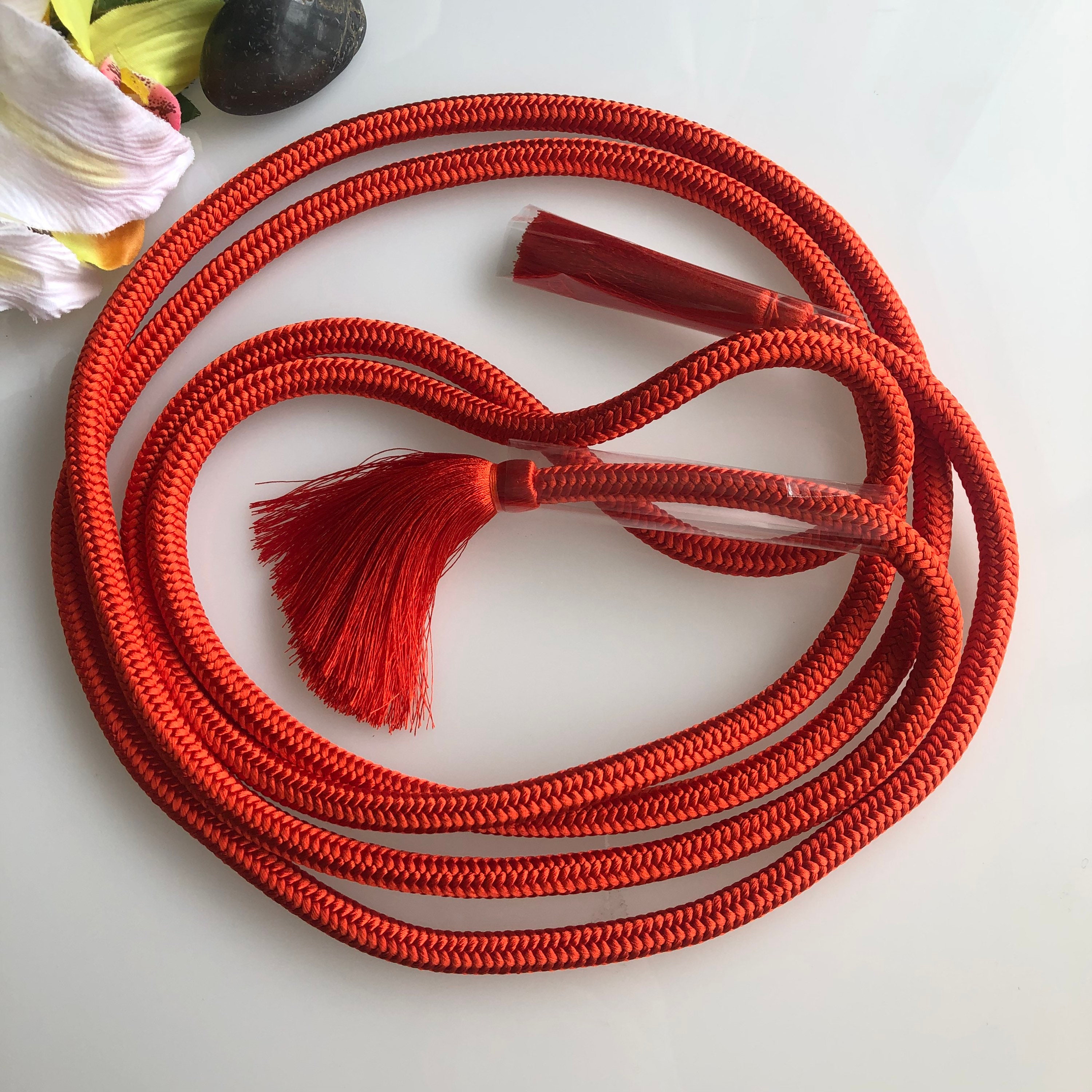 Silk Round Braided Cord Kumihimo Shinobi No O 2meters / 忍緒