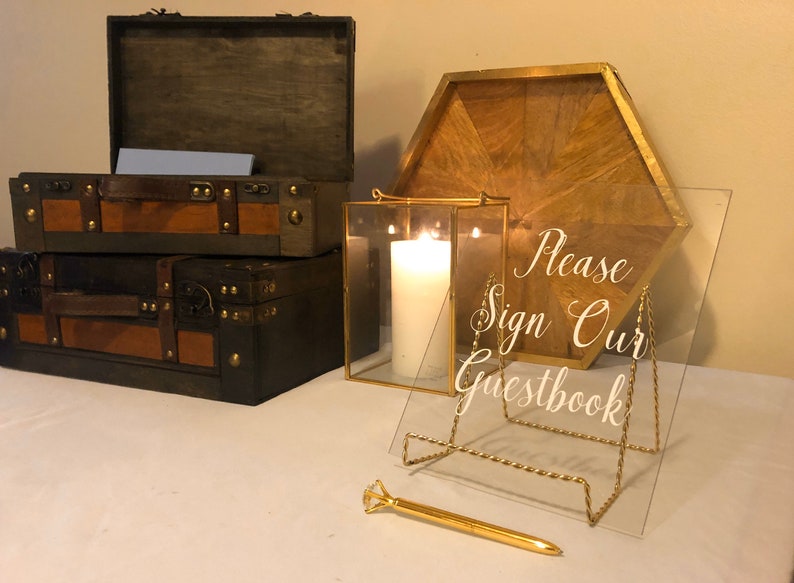Acrylic Guestbook Sign