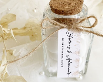 Gift tags, Wedding guest gifts, wedding gift